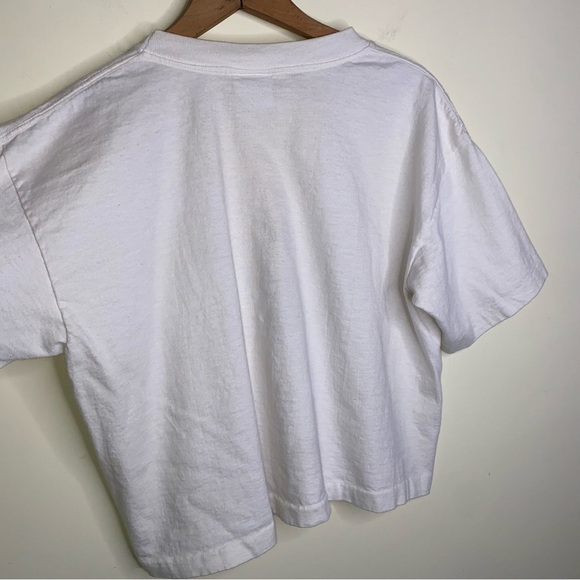 Vintage Trends One Size White Distressed Myrtle Beach Graphic T-Shirt - Picture 8 of 9